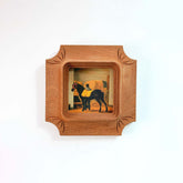 Architectural Handcarved Solid Wood Frame – Fits 4x4"