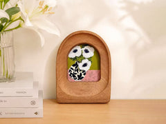 Arched Handmade Solid Wood Frame – Minimalist Wall Decor