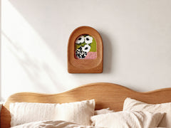 Arched Handmade Solid Wood Frame – Minimalist Wall Decor