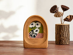 Arched Handmade Solid Wood Frame – Minimalist Wall Decor
