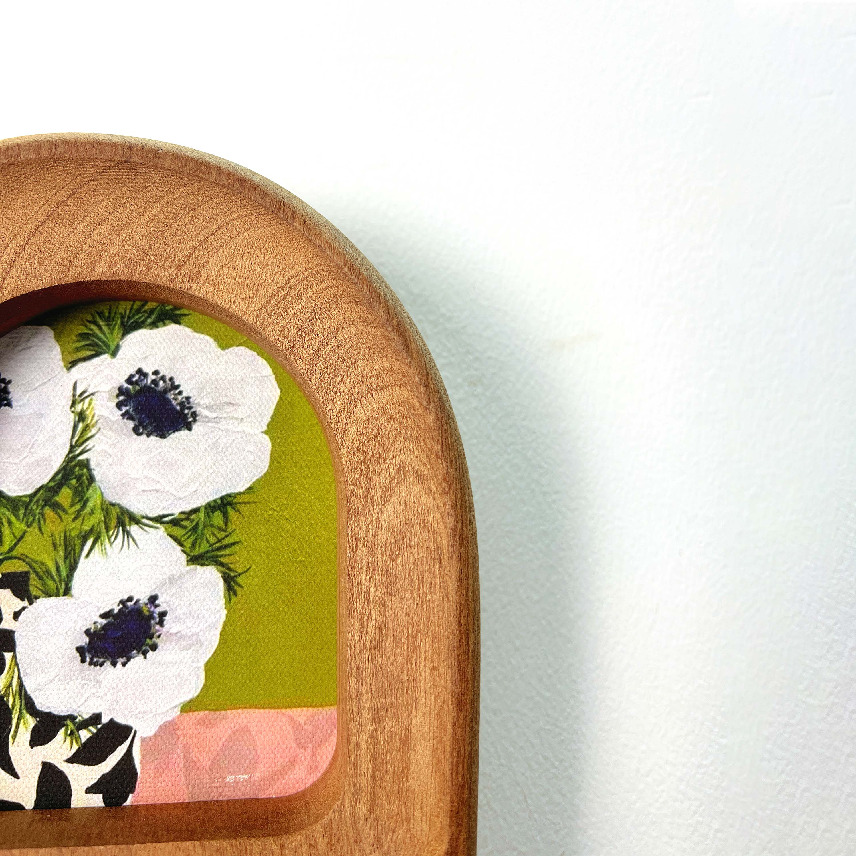 Arched Handmade Solid Wood Frame – Minimalist Wall Decor