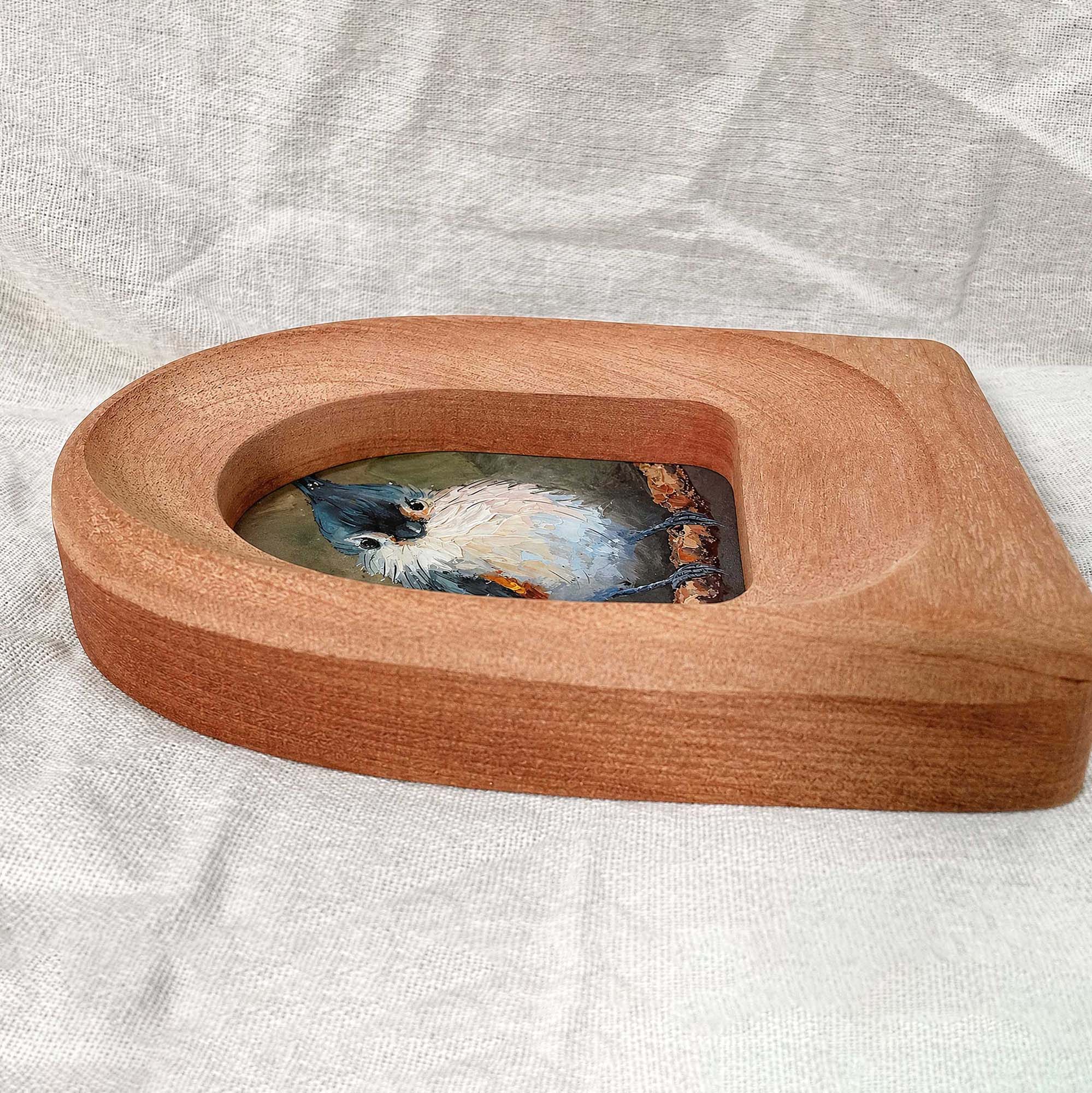 Arched Handmade Solid Wood Frame – Minimalist Wall Decor
