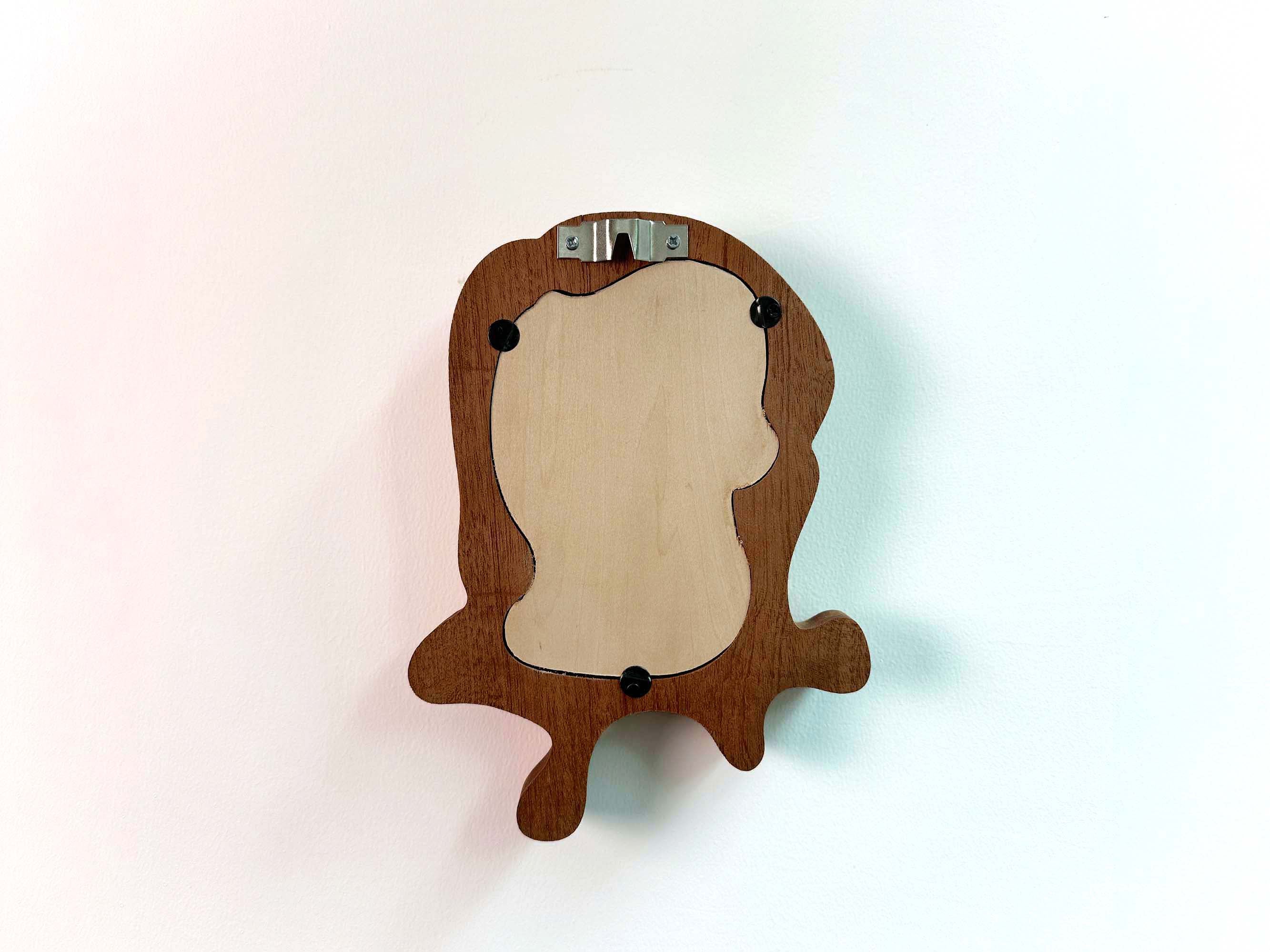 Handcrafted Irregular Frame | Minimalist Animal Art Decor for Nursery & Baby Shower Gift