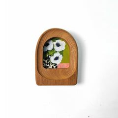 Arched Handmade Solid Wood Frame – Minimalist Wall Decor