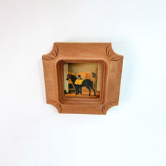 Architectural Handcarved Solid Wood Frame – Fits 4x4"